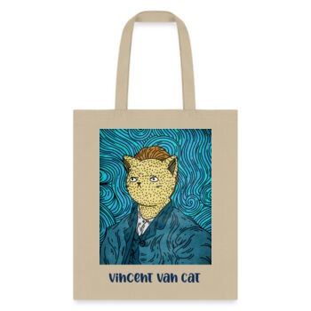 Tote Bag Vincent Van Cat Miniatura