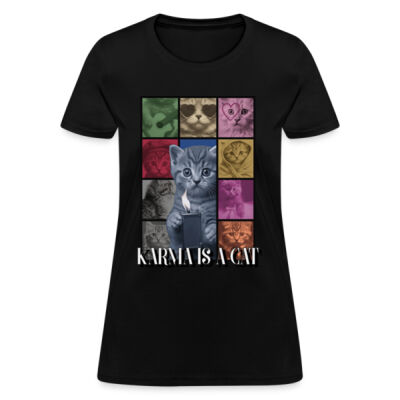 Playera Karma is a Cat Miniatura