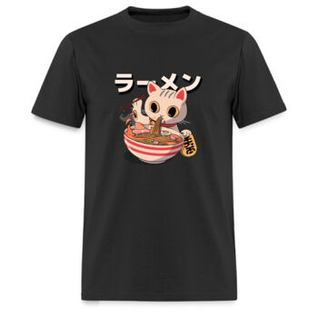 Playera Ramen Cat Miniatura