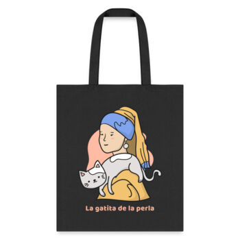 Tote Bag Gatita de la Perla Miniatura