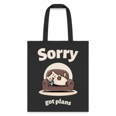 Tote Bag Sorry Got Plans Miniatura