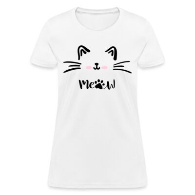 Playera Mujer Bigotes Miniatura