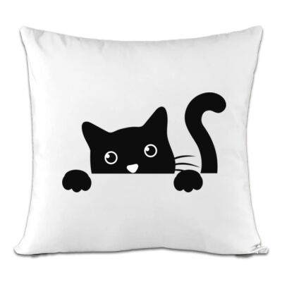 Cojín Gato Asomándose Miniatura