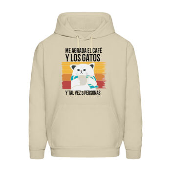 Hoodie I Like Cats And Coffee Miniatura