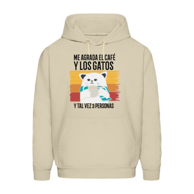Hoodie I Like Cats And Coffee Miniatura