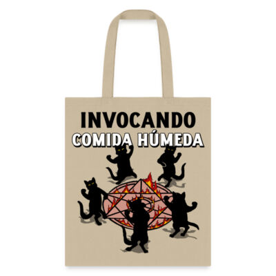 Tote Bag Invocando Comida Húmeda Miniatura
