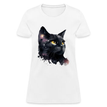 Playera Gato Acuarela Miniatura