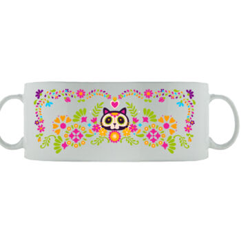 Taza Día de Muertos Miniatura