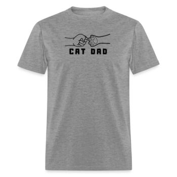 Playera Cat Dad Miniatura