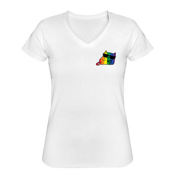 Playera Cuello V Love is Love Miniatura