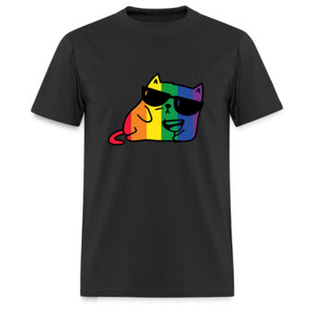 Playera Unisex Gatito Pride Miniatura