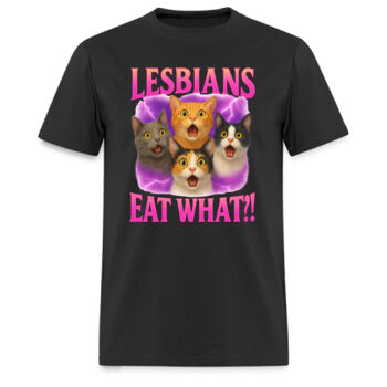 Playera Lesbians Eat What Miniatura