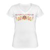 Playera Dama: Algodón Peinado Cuello V Miniatura